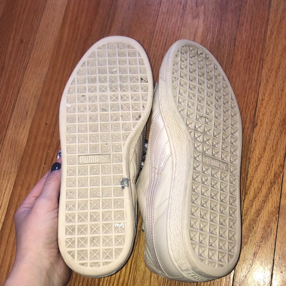 Puma Vikky Ribbon Lace up Sneakers - Picture 4 of 5